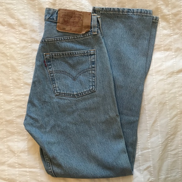 Levi's Denim - Vintage Levi’s 501 high-waisted